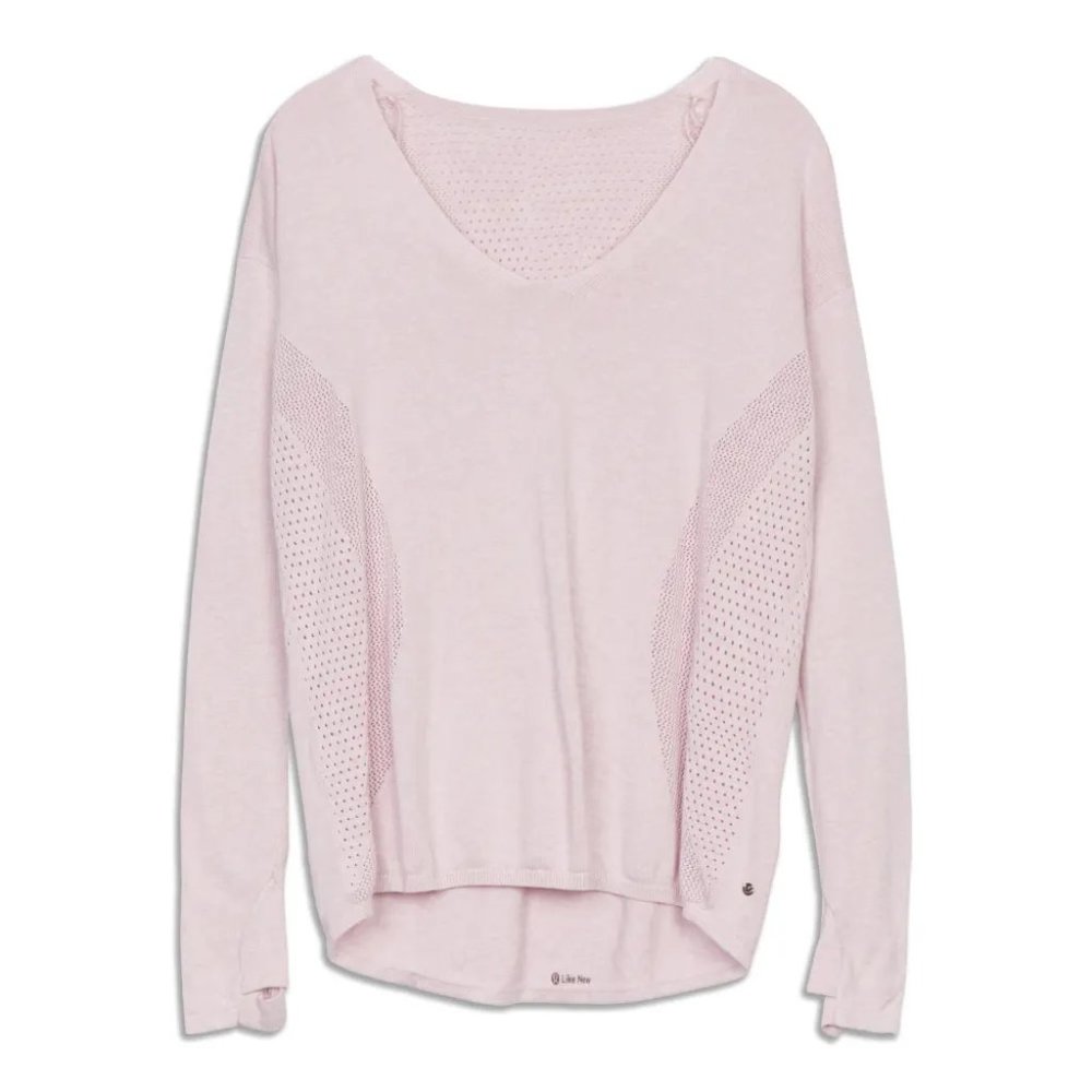 Lululemon Still Movement Sweater-like new size 6